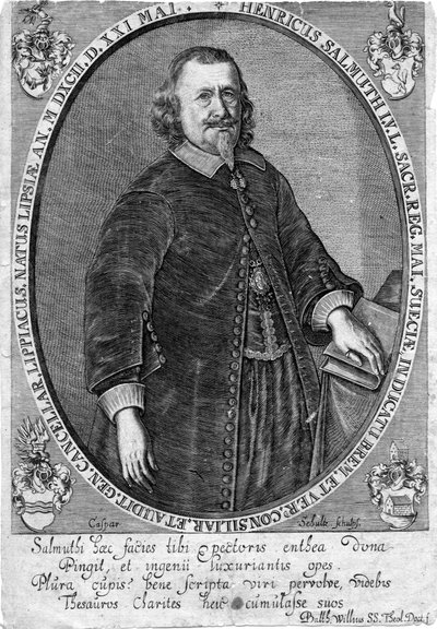 Engraved Portrait by Caspar «Schulte» ou «Schutte»